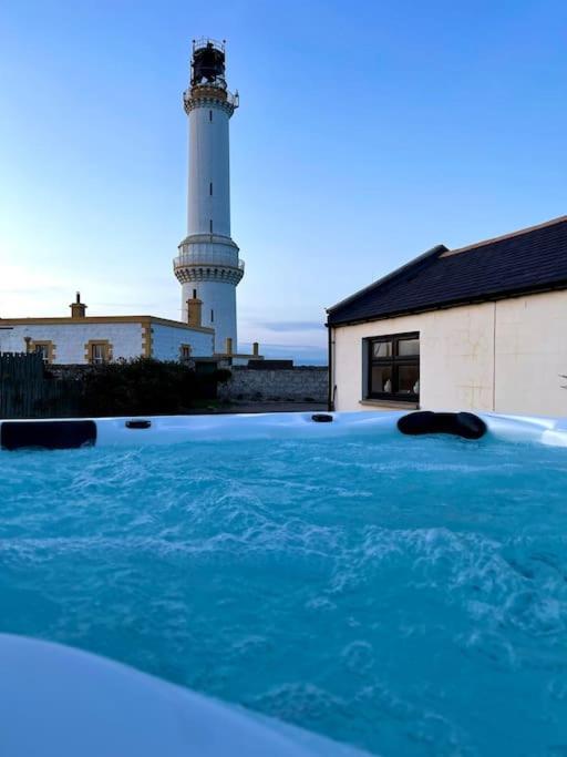 Lighthouse Cottage With Hottub Aberdeen Exteriér fotografie